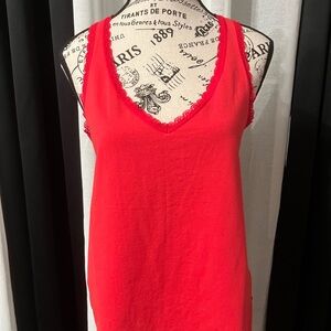 Victoria’s Secret Lace Trim open lace back V-Neck Women's Top
